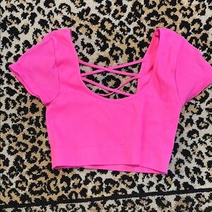 Vibrant Pink Women's Top